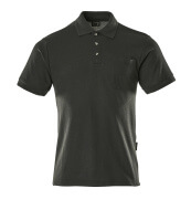 00783-260-09 Polo con tasca sul petto - nero