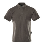 00783-260-18 Polo con tasca sul petto - antracite scuro