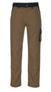 00979-430-51 Pantaloni con tasche porta-ginocchiere - kaki/blu navy