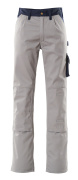 00979-430-881 Pantaloni con tasche porta-ginocchiere - grigio chiaro/blu navy