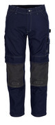05079-010-09 Pantaloni con tasche porta-ginocchiere - nero