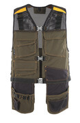06189-010-1909 Gilet porta attrezzi - verde oliva scuro/nero