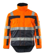 07223-880-141 Giacca antifreddo - arancio hi-vis/blu navy