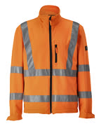 08005-159-14 Giacca Softshell - arancio hi-vis