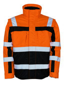 09335-880-141 Giacca antifreddo - arancio hi-vis/blu navy