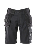 09349-154-09 Pantalone corto con tasche esterne - nero
