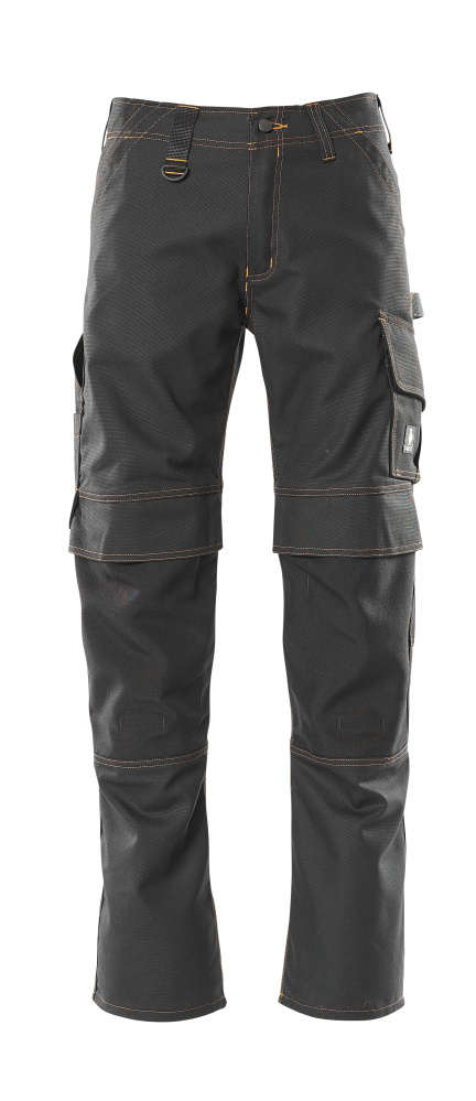 11279-010-09 Pantaloni con tasche porta-ginocchiere - nero