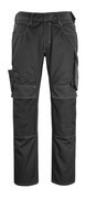 12179-203-0918 Pantaloni con tasche porta-ginocchiere - nero/antracite scuro