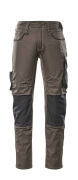 13079-230-1809 Pantaloni con tasche porta-ginocchiere - antracite scuro/nero