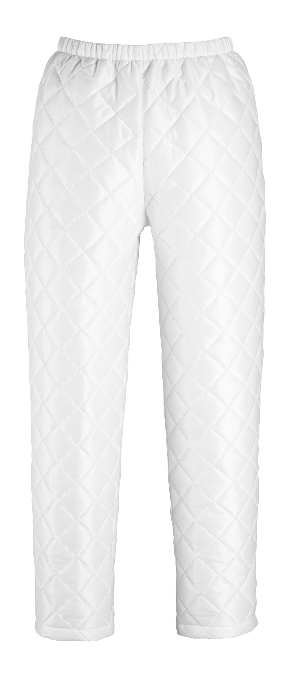 Pantaloni ampi in twill fluido, bianco | MAX&Co