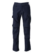 13679-216-010 Pantaloni con tasche porta-ginocchiere - blu navy scuro
