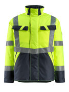 15935-126-17010 Giacca antifreddo - giallo hi-vis/blu navy scuro