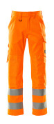 16879-860-14 Pantaloni con tasche porta-ginocchiere - arancio hi-vis