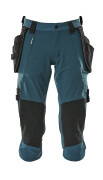 17049-311-09 ¾  Pantaloni con tasche esterne - nero