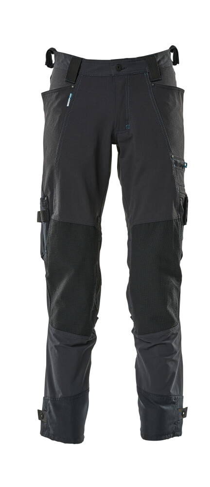 17079-311-010 Pantaloni con tasche porta-ginocchiere - blu navy scuro