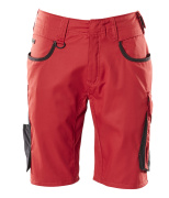 18349-230-0209 Pantalone corto - rosso/nero