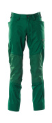 18379-230-03 Pantaloni con tasche porta-ginocchiere - verde