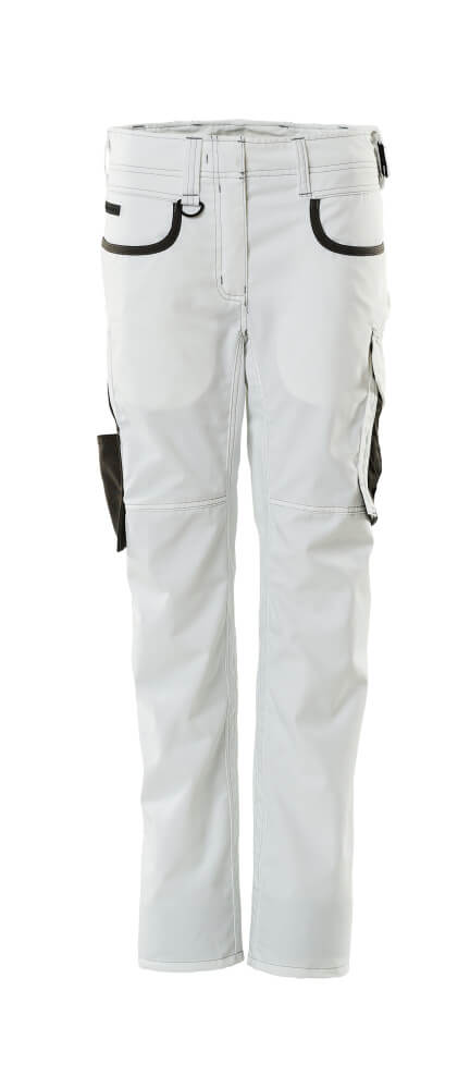 18688-230-0618 Pantaloni - bianco/antracite scuro