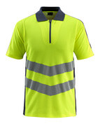 50130-933-14010 Polo - arancio hi-vis/blu navy scuro