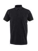 50351-833-09 Polo con tasca sul petto - nero