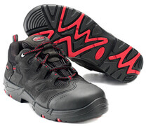 F0014-901-0902 Scarpe antinfortunistiche - nero/rosso