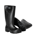 F0852-703-09 Stivale antinfortunio PU - nero